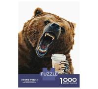 Jigsaw Puzzles 1000 Pieces for Adults Grizzly Mornings Adult Jigsaw Hands-on Game Difficult Hard Unique Birthday And Gifts 70x50cm/1000pcs