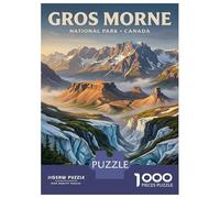 Jigsaw Puzzles 1000 Pieces for Adults Gros Morne National Park Canada Jigsaw for Adults Fun Games Presents for Women Help The Brain Exercise 52x38cm/1000pcs