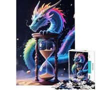 Jigsaw Puzzles 1000 Pieces for Adults Guardian of Time Fun Activities at Home Stress Reliever Brain Teaser Game for Age 14+ Game (38x26cm)