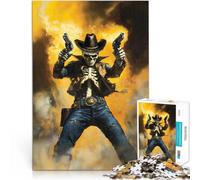 Jigsaw Puzzles 1000 Pieces for Adults Gunsmoke and Bones Familienspiel für und Künstlersammlung, Bildende Kunst52x38cm