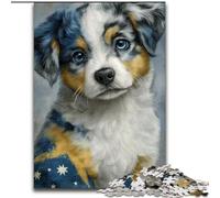 Jigsaw Puzzles 1000 Pieces for Adults Handsome Dog Puzzle Perfect for Family Fun on Christmas, Thanksgiving, Birthdays & Easter 50X75CM
