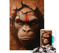 Jigsaw Puzzles 1000 Pieces for Adults Hanuman The Last Protector Adult Jigsaw Relaxing Games Difficult Challenge Stress Reduction Gifts (Size 50x75cm)