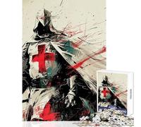 Jigsaw Puzzles 1000 Pieces for Adults Holy Warriors Rising Educational Games Difficult Challenge Toy Wall Decor for Birthday, Chrismas (38x52cm)