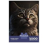Jigsaw Puzzles 1000 Pieces for Adults Hopeful Cat Meme Jigsaw Puzzle DIY Toys But Fun And Humorous Deal As Gifts for The Whole Family 52x38cm/1000pcs