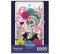 Jigsaw Puzzles 1000 Pieces for Adults Hot Mess Tarot Card Illustration Jigsaws for Adults Fun Games A Work of Art Deal As Gifts for The Whole Family 70x50cm/1000pcs