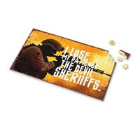 Jigsaw Puzzles 1000 Pieces For Adults I Lose My Patience, The Devil Sheriffs. Picture Puzzle 100 Piece Puzzles For Kids 3 Year Old Girl Gifts(500PCS)