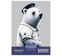 Jigsaw Puzzles 1000 Pieces for Adults Ice Bear Sailor Puzzles for Adults Fun Games Improve Memory Deal As Gifts for The Whole Family 52x38cm/1000pcs