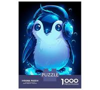 Jigsaw Puzzles 1000 Pieces for Adults Ice Cold Penguin Adult Jigsaw Puzzle DIY Toys Birthday Present Stress Reduction Gifts 38x26cm/1000pcs