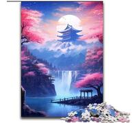 Jigsaw Puzzles 1000 Pieces for Adults Japan Ancient Temples Puzzle Creative Family Game & Home Decor, for Teenagers (size : 50x75cm)