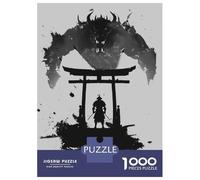 Jigsaw Puzzles 1000 Pieces for Adults Japanese Demon Torii Gate Puzzles for Adults DIY Toys Home Decoration Help The Brain Exercise 52x38cm/1000pcs