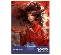Jigsaw Puzzles 1000 Pieces for Adults Japanese Geisha Art Print-9 Jigsaw Puzzle Relax Games Precision Cutting Unique Birthday And Gifts 52x38cm/1000pcs