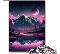 Jigsaw Puzzles 1000 Pieces for Adults Japanese Landscape Neon Puzzle Made of cardboard, for Birthdays, Holidays, And Home Decor 1000pcs(26x38cm)