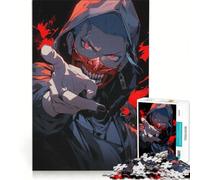 Jigsaw Puzzles 1000 Pieces for Adults Japanese Ninja Assassin, Brain Teaser Game, Perfect Decoration, Unique Birthday And Xmas Gifts (38x52cm)