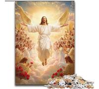 Jigsaw Puzzles 1000 Pieces for Adults Jesus Puzzle Made of cardboard Perfect for Halloween, Christmas, Birthday Gift size 38x26CM