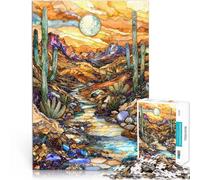 Jigsaw Puzzles 1000 Pieces for Adults Jewels of the Sunscape Hands-on-Spiel eignet sich ideal als Geschenk für die ganze Familie38x26cm