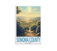 Jigsaw Puzzles 1000 Pieces for Adults jigsaw Puzzles for Adults，Sonoma County California Paper Jigsaw Puzzle 1000 Pieces Adult Toys Decompression Game 38x26cm