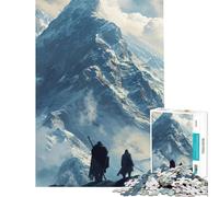 Jigsaw Puzzles 1000 Pieces for Adults Journey to The Peak Fun Activities at Home For Family Fun Impossible Game for And from 14 Years And over (38x26cm)