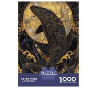 Jigsaw Puzzles 1000 Pieces for Adults Kintsugi Whale Puzzle for Adults Hands-on Game Improve Memory Deal As Gifts for The Whole Family 70x50cm/1000pcs