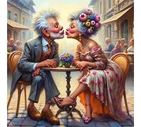 Jigsaw Puzzles 1000 Pieces for Adults Kissing Couple, Fun Challenging Jigsaws for adults 1000 Piece, Puzzle Educational Games for Families, Home Decoration puzzles