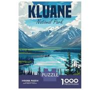 Jigsaw Puzzles 1000 Pieces for Adults Kluane National Park Jigsaws for Adults Fun Games A Work of Art Deal As Gifts for The Whole Family 70x50cm/1000pcs