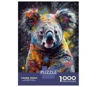 Jigsaw Puzzles 1000 Pieces for Adults Koala Painting Jigsaw for Adults Anti-Stress Toys Birthday Present Stress Reduction Gifts 70x50cm/1000pcs