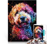 Jigsaw Puzzles 1000 Pieces for Adults Lagotto Romagnolo Dog Art puzzle wall decoration 26x38cm Enhance love between couples