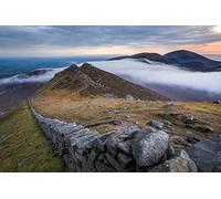Jigsaw Puzzles 1000 Pieces for Adults, Large Piece Puzzle Mourne Mountains Fun Game Toys Birthday Fit Together38*26cm