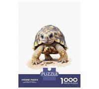 Jigsaw Puzzles 1000 Pieces for Adults Leopard Tortoise Animal Puzzles for Adults Fun Games Improve Memory Deal As Gifts for The Whole Family 38x26cm/1000pcs