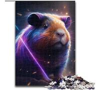 Jigsaw Puzzles 1000 Pieces for Adults Lightning Guinea Pig Made of Wood, for Parents, Lovers, Friends - Age 14+ 50x75cm Birthday Party for Men Women