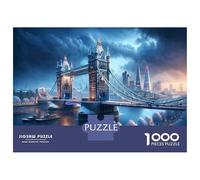 Jigsaw Puzzles 1000 Pieces for Adults London Winter Wonderland Puzzles for Adults Fun Games Improve Memory Deal As Gifts for The Whole Family 70x50cm/1000pcs