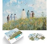 Jigsaw Puzzles 1000 Pieces for Adults Look at the Birds Jesus Bible Analyse und Logik einzigartiges Herausforderungsspiel38x26cm
