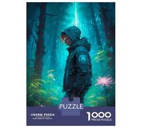Jigsaw Puzzles 1000 Pieces for Adults Lost in Magical Forest Jigsaw Puzzle DIY Toys But Fun And Humorous Deal As Gifts for The Whole Family 52x38cm/1000pcs