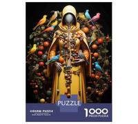 Jigsaw Puzzles 1000 Pieces for Adults Magical Fantasy Artwork with Birds And Fruits Puzzle for Adults Hands-on Game Improve Memory Deal As Gifts for The Whole Family 70x50cm/1000pcs