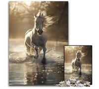 Jigsaw Puzzles 1000 Pieces for Adults Majestic Unicorn Gallop Impossible Jigsaw Puzzles for Adults Perfect for Birthday ChristmasHalloween Gifts 1000 PCS(75x50cm)
