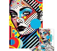 Jigsaw Puzzles 1000 Pieces for Adults Masterpiece Style Portrait Help The Brain Exercise Family Activities Relax Games for Age 14+ Game (50x75cm)