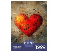 Jigsaw Puzzles 1000 Pieces for Adults Melody of Love Puzzles for Adults Fun Games Improve Memory Deal As Gifts for The Whole Family 38x26cm/1000pcs