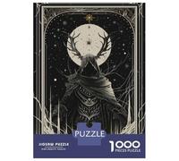 Jigsaw Puzzles 1000 Pieces for Adults Midnight Sentinel Puzzles for Adults Fun Games Improve Memory Deal As Gifts for The Whole Family 52x38cm/1000pcs