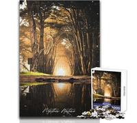Jigsaw Puzzles 1000 Pieces for Adults Mother Nature Toy Intellectual Game Improve Memory Anti-Stress Toys Size 38x26cm