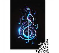 Jigsaw Puzzles 1000 Pieces for Adults | Music Notation Puzzles | 1000 Piece Jigsaw Educational Games Home Decoration Puzzle 1000pcs (75x50cm)