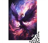 Jigsaw Puzzles 1000 Pieces for Adults | Mystical_Phoenix_Bird_ Puzzles | 1000 Piece Jigsaw Educational Games Home Decoration Puzzle 1000pcs (38x26cm)