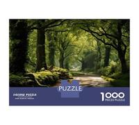 Jigsaw Puzzles 1000 Pieces for Adults Nature's Pathway Forest Trail Scenery Adult Jigsaw Toy Wall Decor Home Decoration Deal As Gifts for The Whole Family 70x50cm/1000pcs