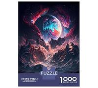 Jigsaw Puzzles 1000 Pieces for Adults Nebula Planet Realm Jigsaw Puzzle DIY Toys But Fun And Humorous Deal As Gifts for The Whole Family 52x38cm/1000pcs