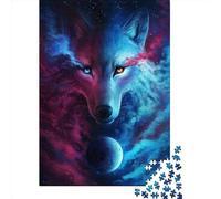 Jigsaw Puzzles 1000 Pieces for Adults Nebula Wolf Jigsaw Puzzles 1000 Pieces for Adults 1000pcs (75x50cm)