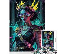 Jigsaw Puzzles 1000 Pieces for Adults Nemesis︰ Luminous Justice Relax Games Birthday Present Educational Toy for Birthday, Chrismas (38x26cm)