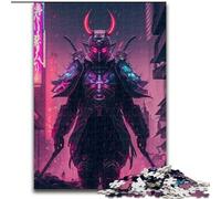 Jigsaw Puzzles 1000 Pieces for Adults Neon Warrior 1000 Pieces Puzzles for Adults for Family Fun Perfect for Holidays, Interactive Game Nights (Size 38x26cm)