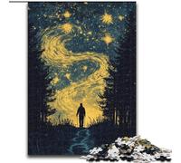 Jigsaw Puzzles 1000 Pieces for Adults Night Sky Traveler 1000 Piece Jigsaw Challenging Brain Teaser, Family Game Night (Size 26x38cm)