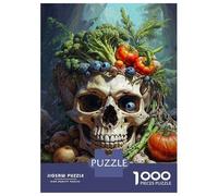 Jigsaw Puzzles 1000 Pieces for Adults Nightshade Skull Classic Jigsaw Puzzle DIY Toys But Fun And Humorous Deal As Gifts for The Whole Family 70x50cm/1000pcs