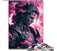 Jigsaw Puzzles 1000 Pieces for Adults Ninja Made of Wood, for Ages 14+ 50x75cm Challenging & Entertaining, Family Activity