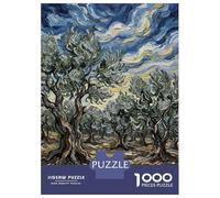Jigsaw Puzzles 1000 Pieces for Adults Olive Grove Under A Dramatic Sky Jigsaw for Adults Family Games A Work of Art Help The Brain Exercise 52x38cm/1000pcs