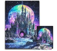 Jigsaw Puzzles 1000 Pieces for Adults Or Families Ancient Castle Wooden Puzzles Difficult And Challenge, Great Gifts And Toys for Age 14 50X75CM